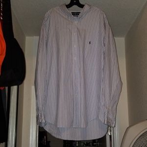 Mens Polo by Ralph Lauren L/S Size 3XLT